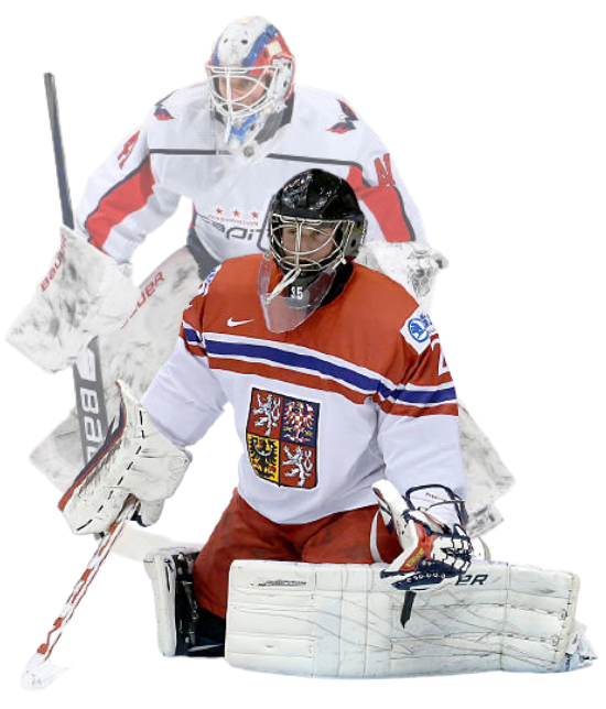 The Sports Corporation NHL Player Vitek Vanecek representing the Washington Capitals and Czech national team