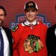 Kevin Korchinski agent Chicago Blackhawks, selected 9th overall in the 2022 NHL draft